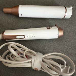 T3 Loose Waves Straight Barrel Curling Iron and Interchangeable Power Base